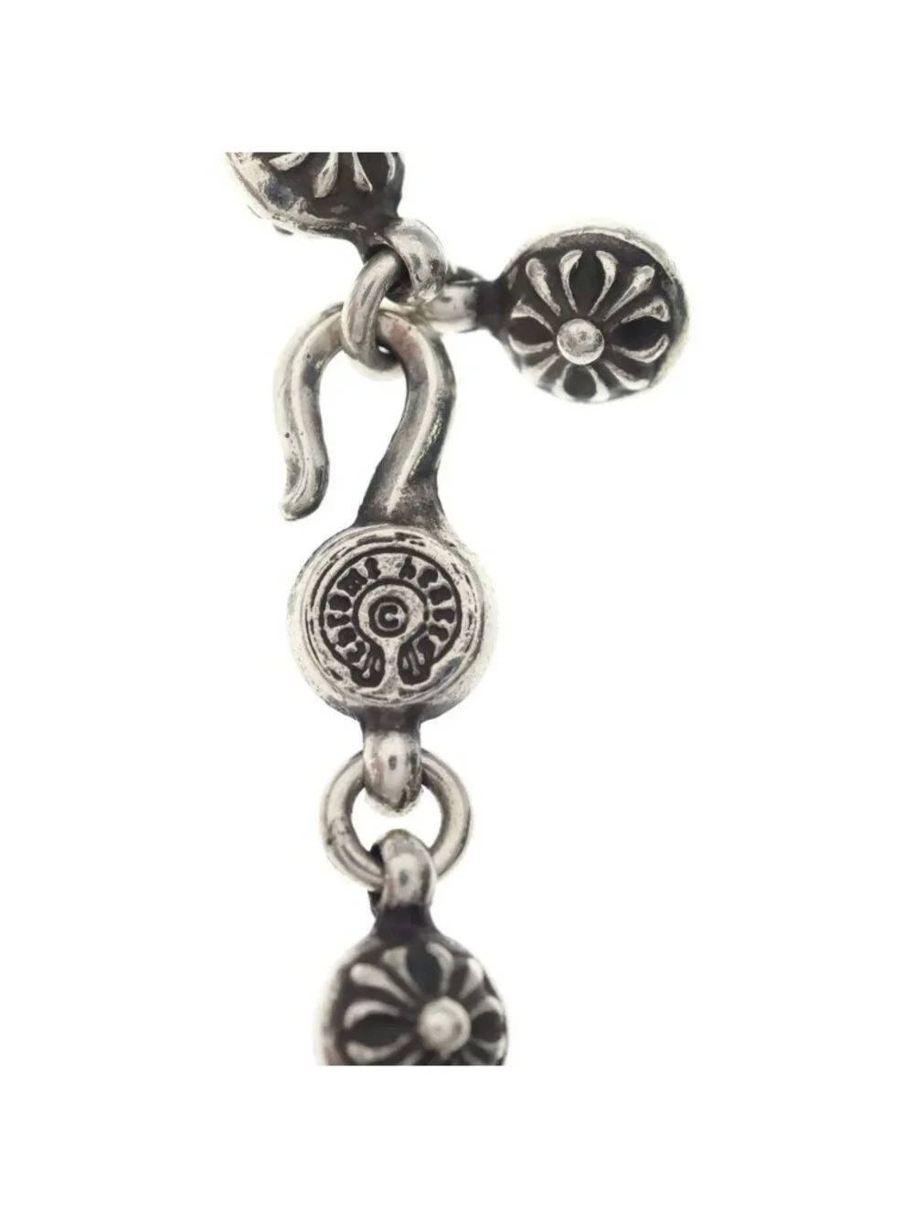 Chrome Hearts Ball Bracelet Silver
